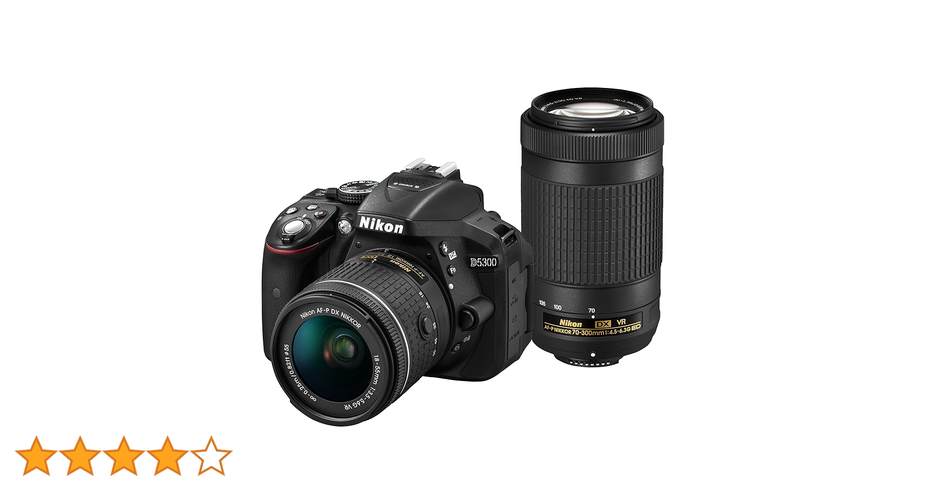 Nikon 一眼レフ　D5300ダブルズームキット2 フルセット　ケース　マイク Nikon 一眼レフ D5300ダブルズームキット2 フルセット ケース マイク